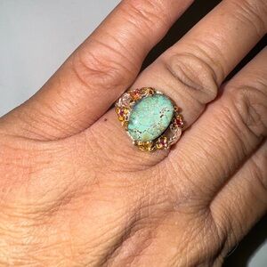 Genuine Morenci Turquoise Ring💍